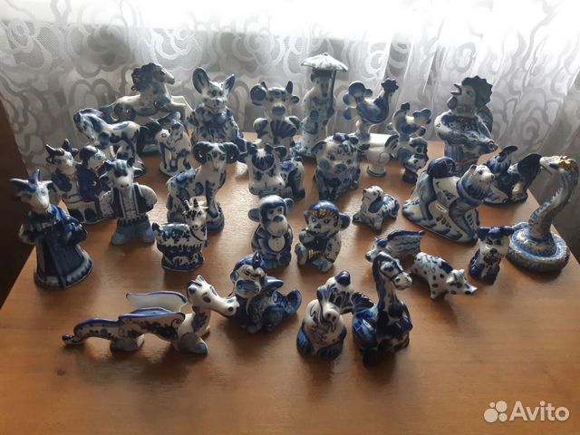 Гжель фигурки