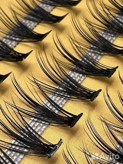 Ресницы пучки накладные ресницы Nesura 20d