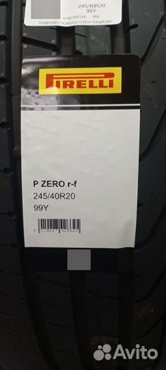 Pirelli P Zero 245/40 R20 и 275/35 R20 102Y