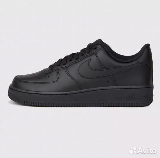 Кроссовки nike air force 1 черные