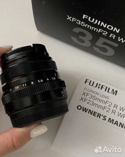 Объектив Fujifilm XF 35 mm f 2 R WR