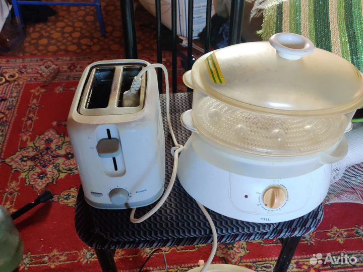 Пароварка соковыжималка и тостер пакетом