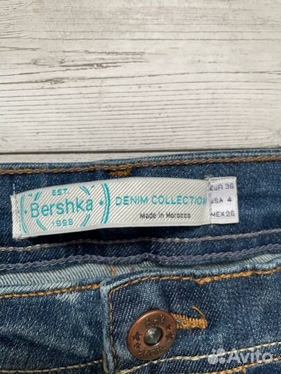 Новые шорты Bershka 42 44 р джинсовые