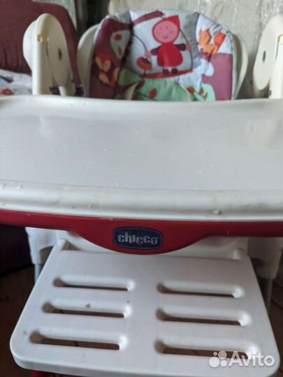 Стульчик для кормления chicco polly