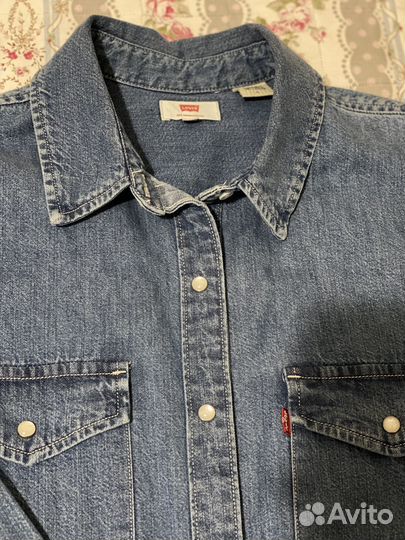 Джинсовое платье levis