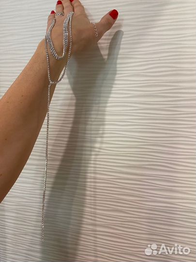 Чокер со стразами