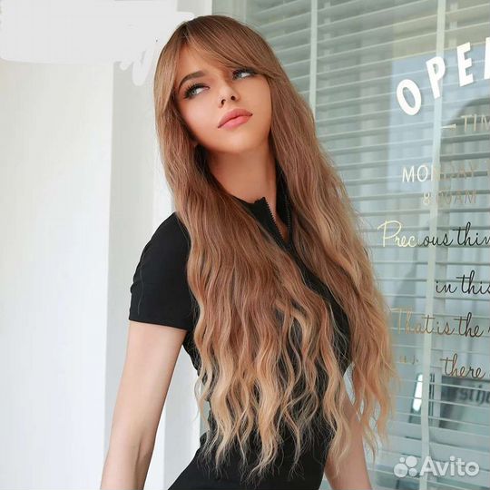 Парик длинный, спиральные локоны. Красивый, новый