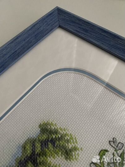 Картина вышитая крестом