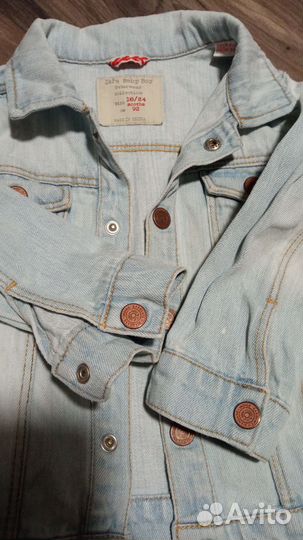 Джинсовая куртка zara 92