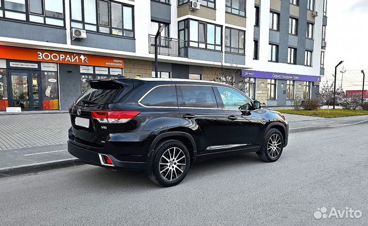 Toyota Highlander 3.5 AT, 2019, 92 000 км