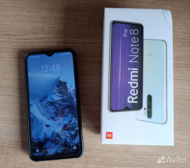 Телефон Xiaomi redmi note 8 pro 128 Гб зелëный