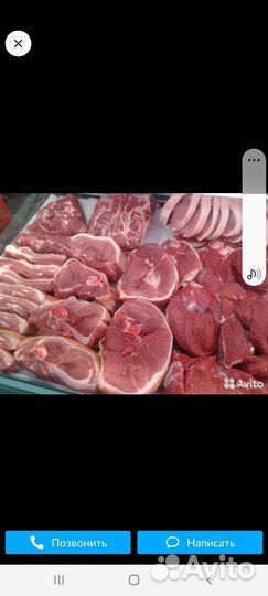 Мясо свинина