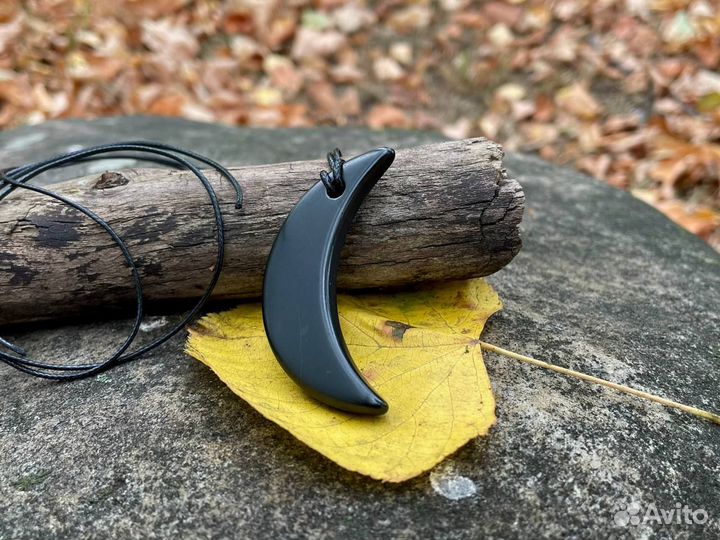 Кулон из Натурального Карельского Шунгита 