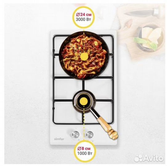 Новая Варочная панель Газовая Simfer H30V20W420