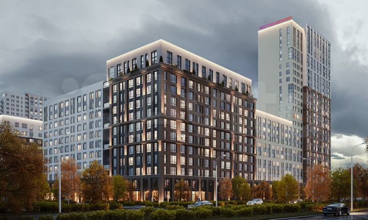 4-к. квартира, 114,4 м², 8/25 эт.