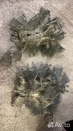 Удлинитель провода для гирлянды 3м,5м