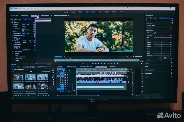 Монтаж видео