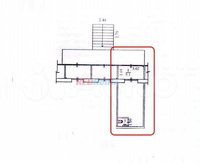 Сдам торговое помещение, 21.7 м²