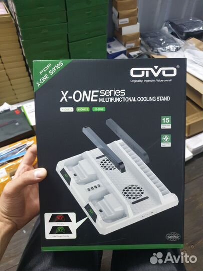 Док станция xbox зарядка+охлаждение 1100