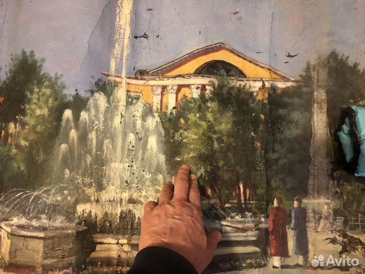 Картина на холсте 1951 год