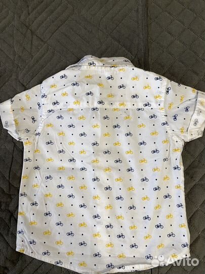 Рубашка на мальчика размер 74-80