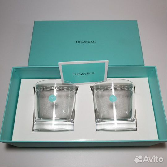 Стаканы бокалы для виски Tiffany & Co