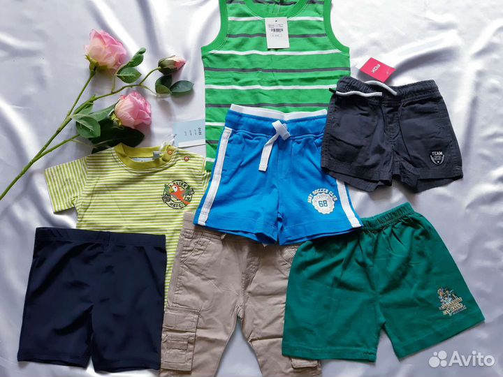Детская одежа, новая, с 6 мес до 2 лет