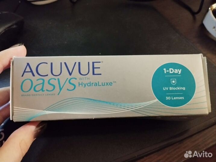 Линзы однодневные acuvue oasys 14 пар, -3