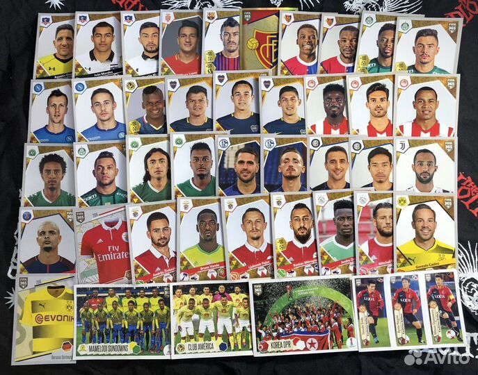 Стикеры с футболистами fifa 365 2018