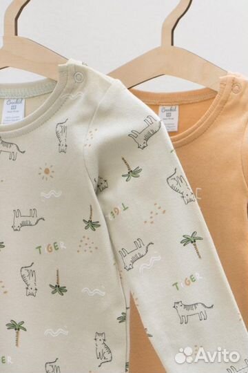 Полукомбинезон детский Crockid К 63 (зеленый, 74)