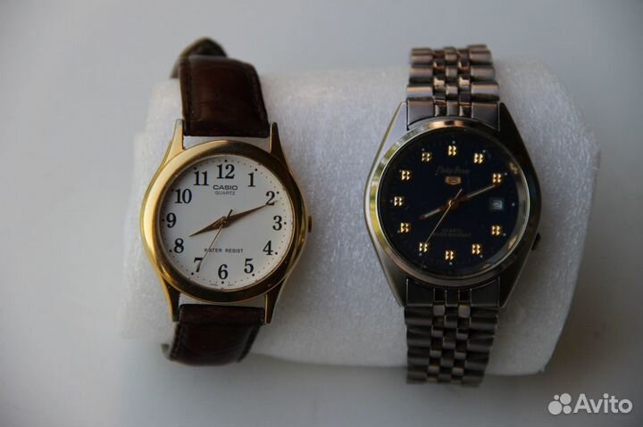 Часы Casio ремень кожа Часы Philip Persio браслет