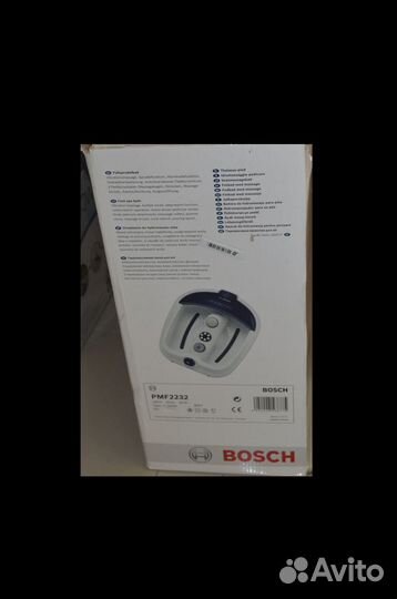 Массажная ванночка для ног Bosch PMF 2232