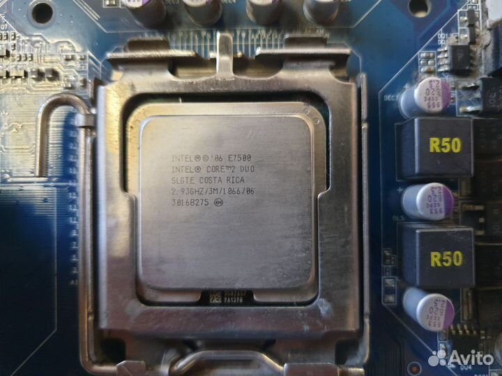 MB S775 GA-EP41-UD3L + Core 2 Duo E7500 2.93GHz (1