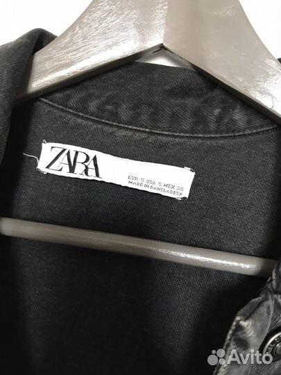 Джинсовая куртка zara