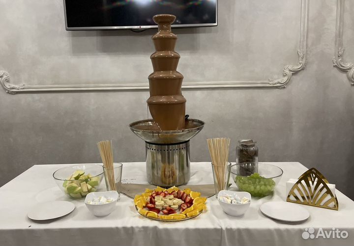 Шоколадный фонтан аренда