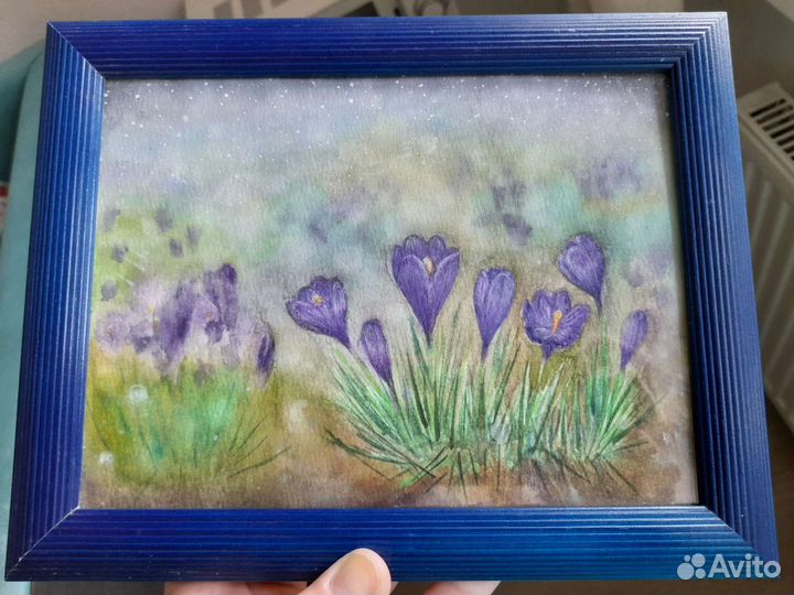 Картина акварель