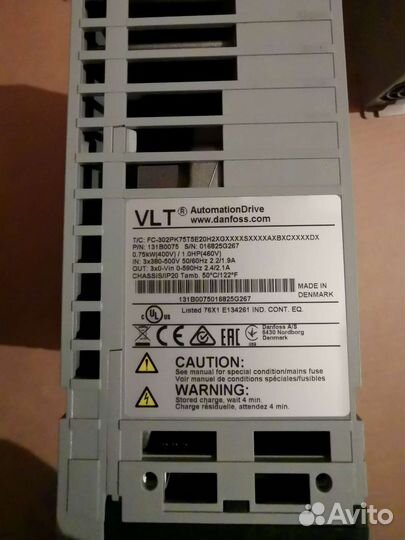 Преобразователь частоты Danfoss