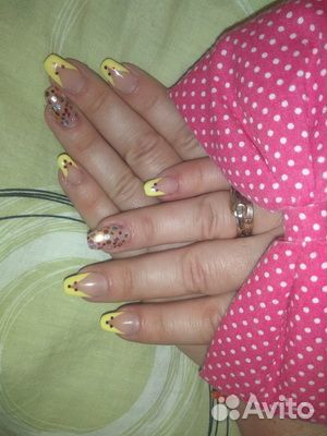 Наращивание и коррекция ногтей с выездом на дом