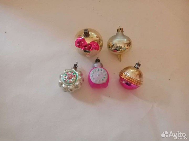 Елочные игрушки СССР