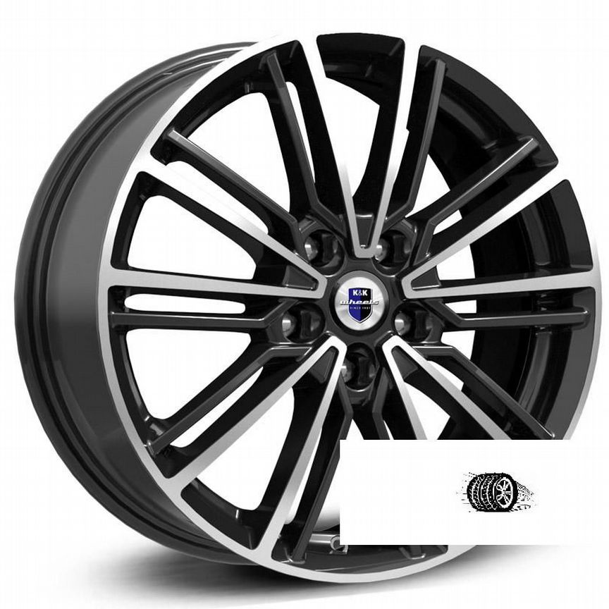 Литые диски K&K 7×R17 5×112