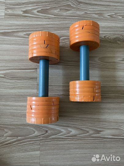 Гантели разборные