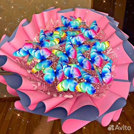 Букет из бабочек