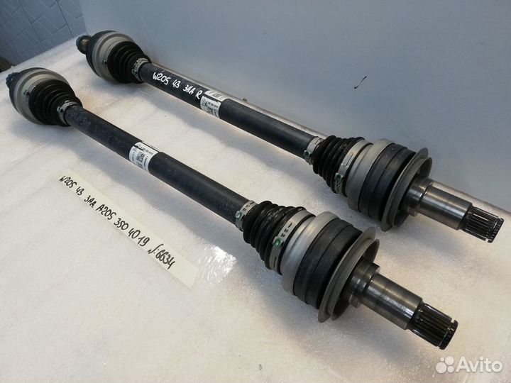 Привод задний левый правый Mercedes C class W205