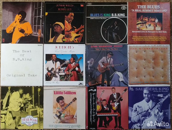 Винил фирменный blues