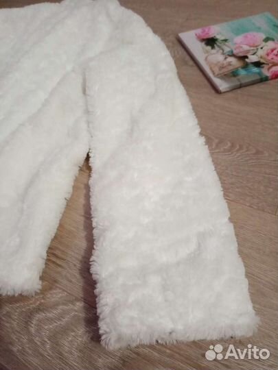 Свадебная шубка белая прокат
