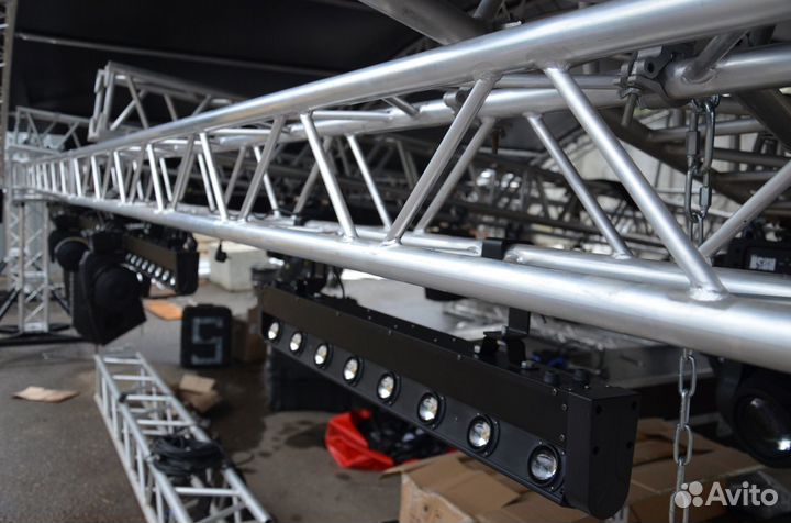 Аренда оборудования (звук/свет, LED-экраны, сцены)