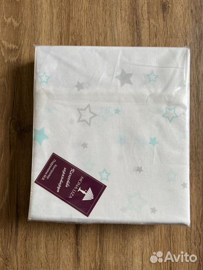 Комплект постельного белья для кроватки новый