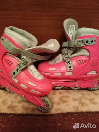 Роликовые коньки детские раздвижные