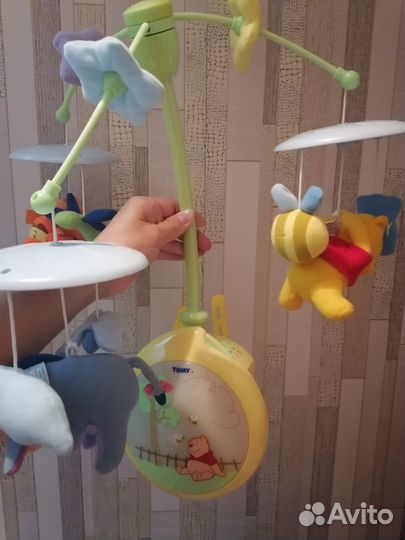 Мобиль музыкальный с подсветкой