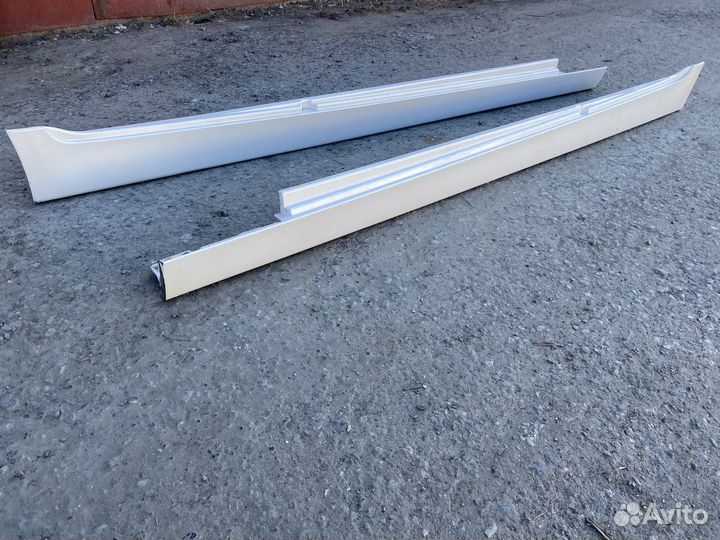 Накладки порогов bmw 5 f10 рестайлинг